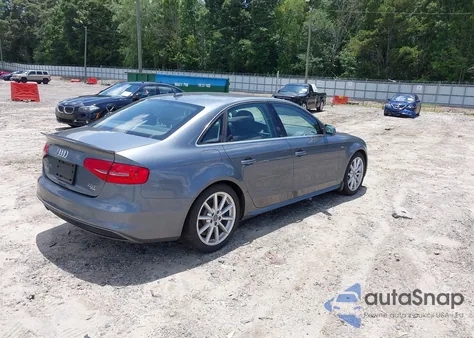 2014 Audi A4 2.0T Premium from USA, damaged, VIN WAUFFAFL5EN014760